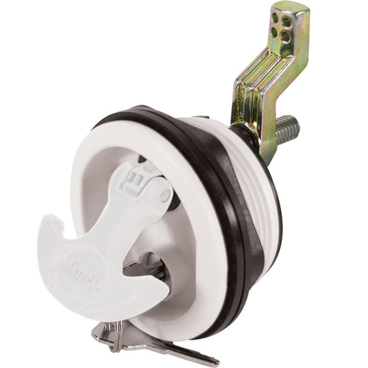 Whitecap Locking Nylon T-Handle - White/White [3226WC] - Twin Screws Marine Service