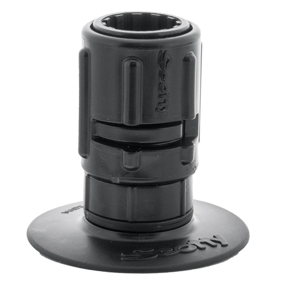 Scotty 448 Stick-On Mount w/Gear-Head Adapter - 3" Pad [0448-BK] - Twin Screws Marine Service