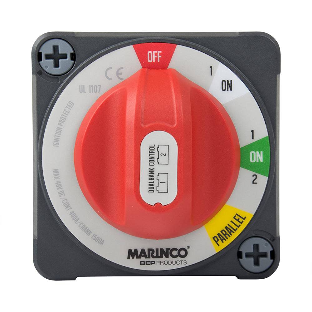BEP Pro Installer 400a EZ-Mount Dual Bank Control Battery Switch - MC10 [772-DBC-EZ] - Twin Screws Marine Service
