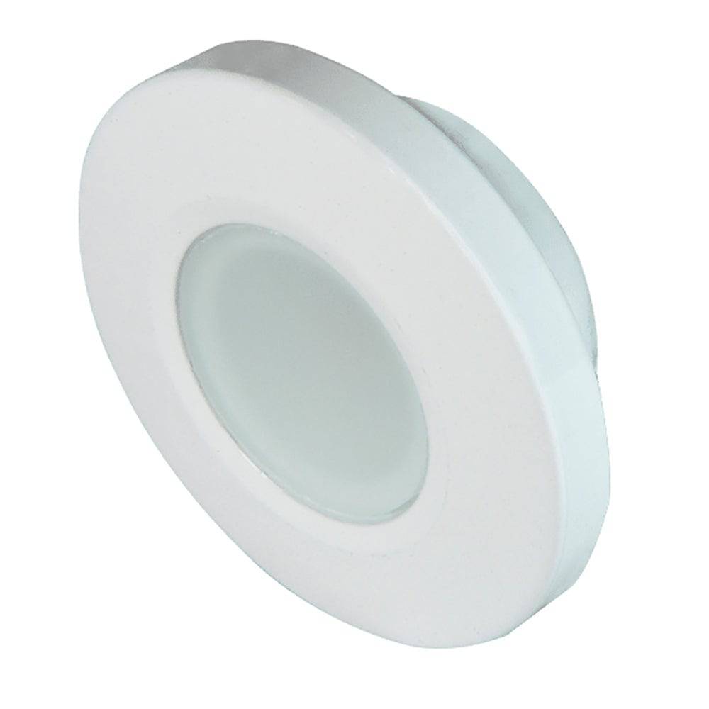 Lumitec Orbit Flush Mount Down Light Spectrum RGBW - White Housing [112527] - Twin Screws Marine Service