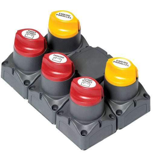 BEP Remote Battery Management Cluster f/Twin Engine [80-716-0015-00] - Twin Screws Marine Service