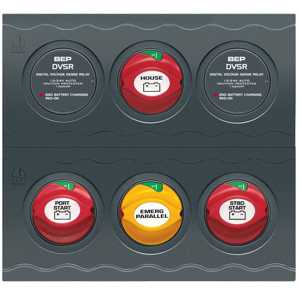 BEP Battery Management Contour Connect Panel f/Twin Engines w/VSR's [CC-803N] - Twin Screws Marine Service