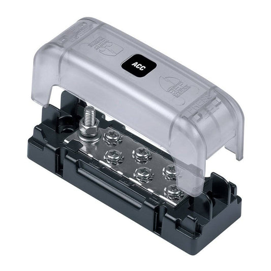 BEP ATC Bus bar - 6 Way - 5mm Input Stud [80-712-0039-00] - Twin Screws Marine Service