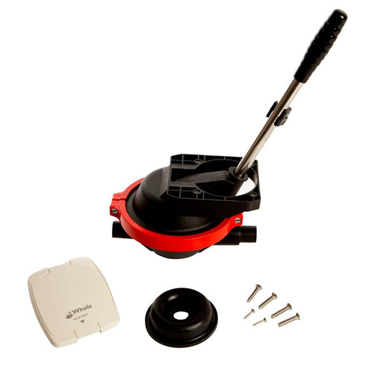 Whale Compac 50 Manual Bilge Pump Thru Deck/Bulkhead Mount [BP0350] - Twin Screws Marine Service