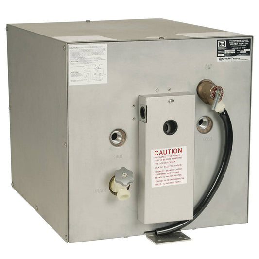 Whale Seaward 11 Gallon Hot Water Heater w/Rear Heat Exchanger - Galvanized Steel - 120V - 1500W [S1100] - Twin Screws Marine Service