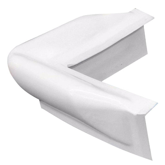 Dock Edge Dock Bumper Corner Dockguard - White [73-103-F] - Twin Screws Marine Service