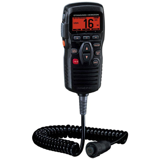 Standard Horizon RAM3+ Remote Station Microphone - Black [CMP31B] - Twin Screws Marine Service