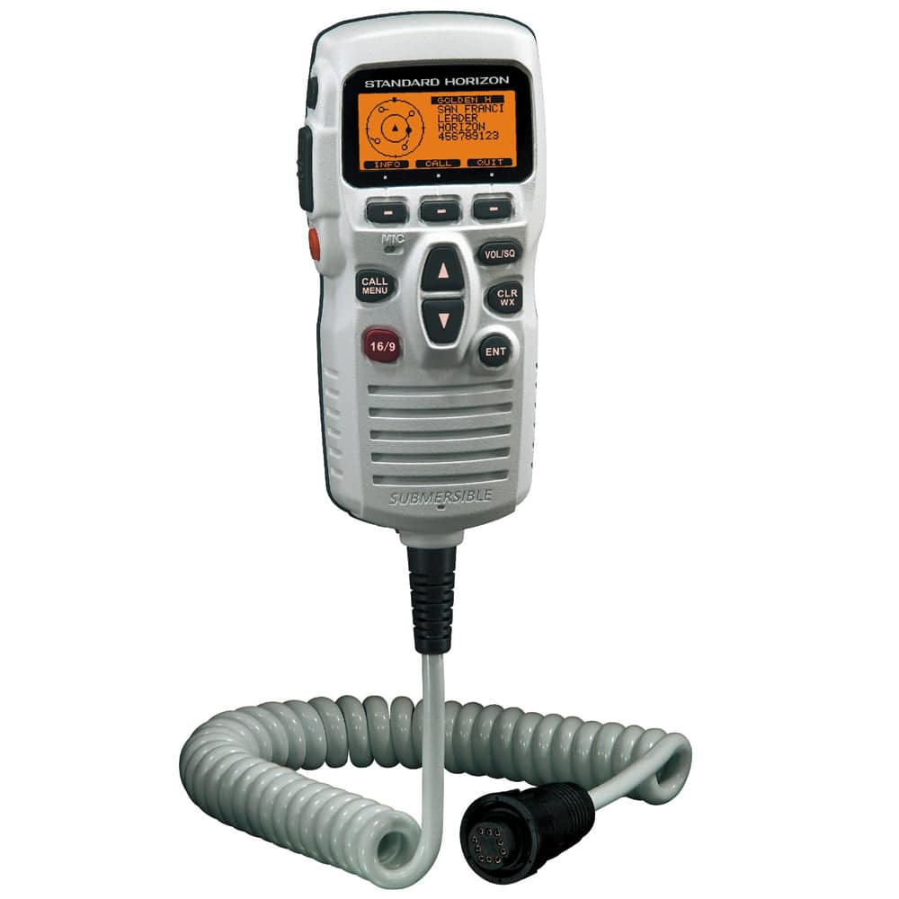 Standard Horizon RAM3+ Remote Station Microphone - White [CMP31W] - Twin Screws Marine Service