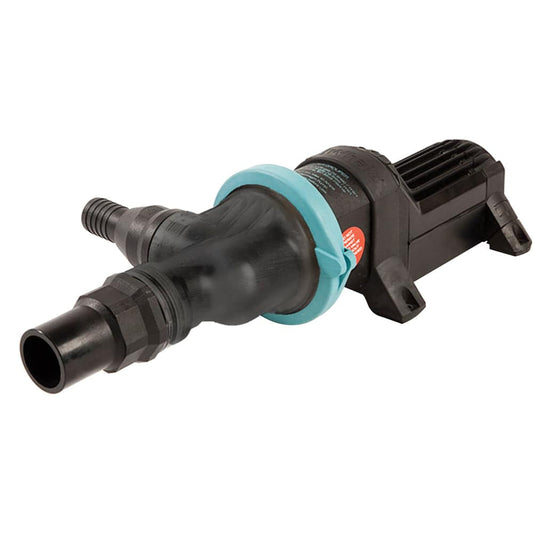 Whale Gulper Grouper Mk3 Fishbox/Waste Pump w/90 Degree Ports - 12V [BP4772] - Twin Screws Marine Service