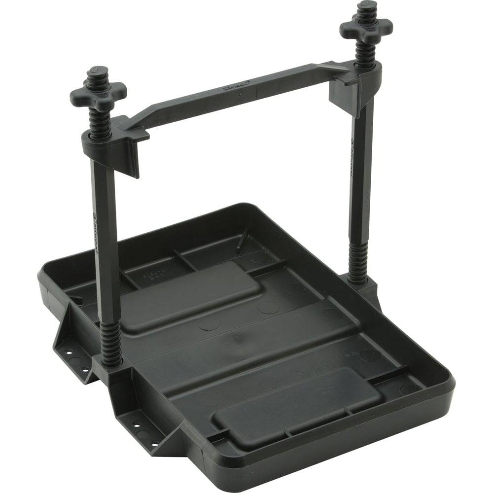 Attwood Heavy-Duty All-Plastic Adjustable Battery Tray - 24 Series [9097-5] - Twin Screws Marine Service