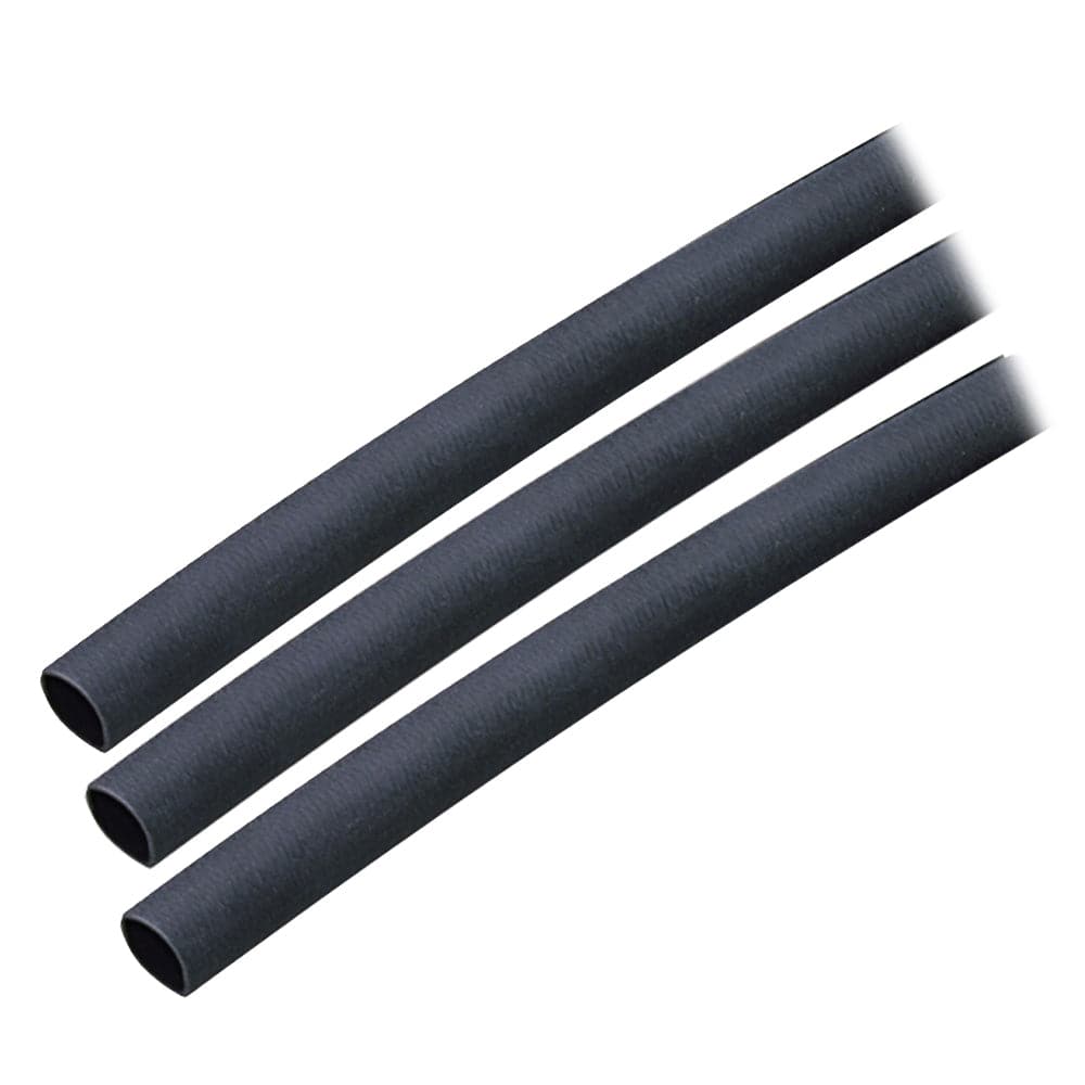 Ancor Adhesive Lined Heat Shrink Tubing (ALT) - 1/4" x 3" - 3-Pack - Black [303103] - Twin Screws Marine Service