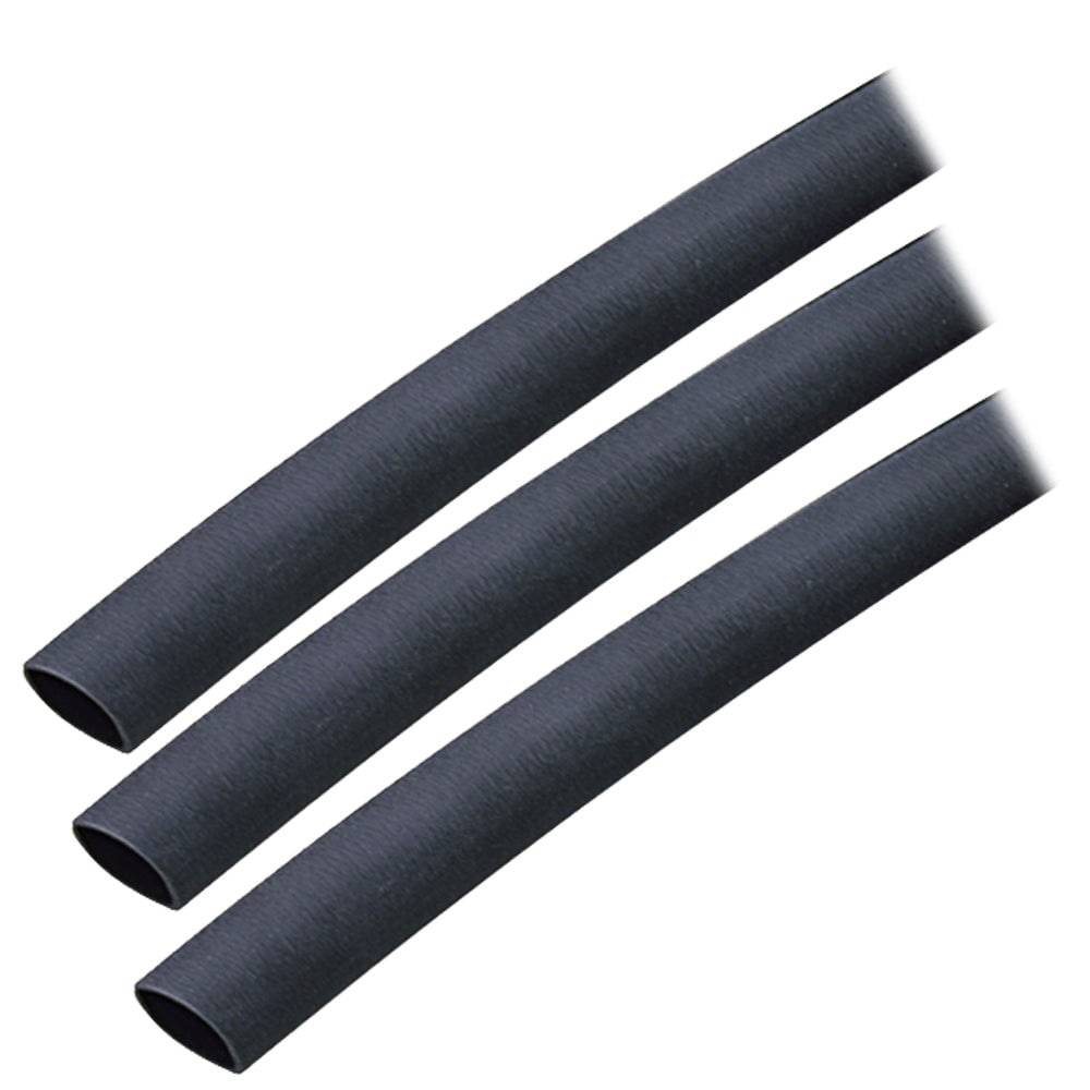 Ancor Adhesive Lined Heat Shrink Tubing (ALT) - 3/8" x 3" - 3-Pack - Black [304103] - Twin Screws Marine Service