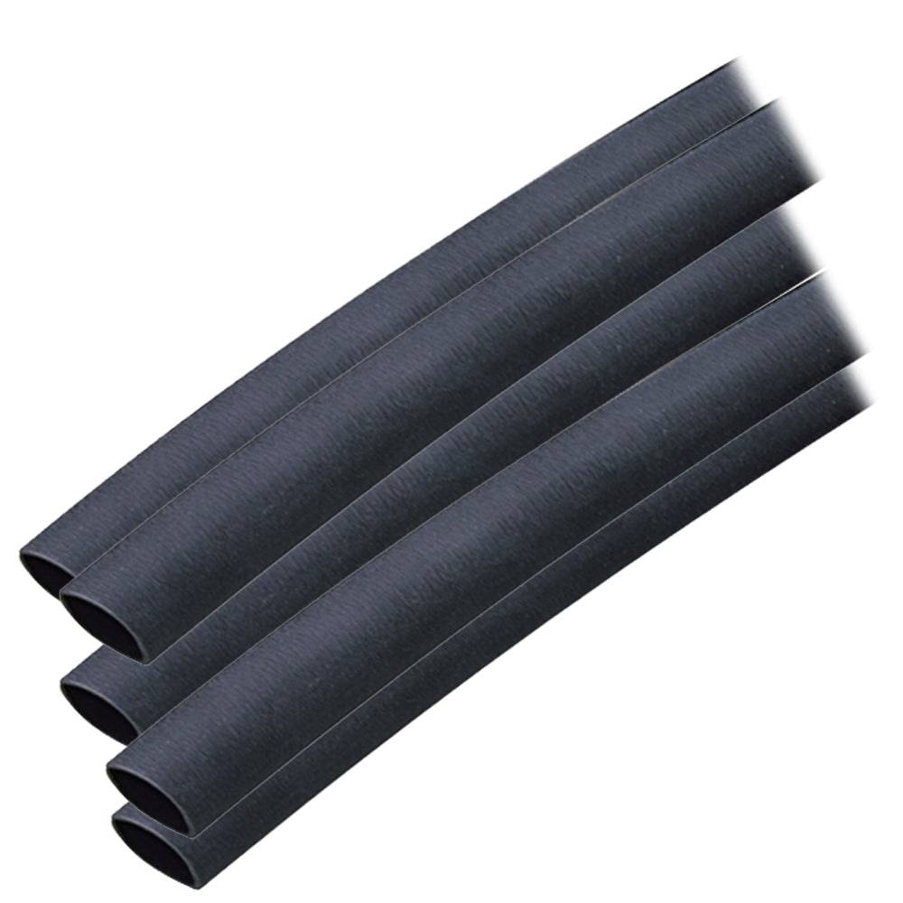 Ancor Adhesive Lined Heat Shrink Tubing (ALT) - 3/8" x 6" - 5-Pack - Black [304106] - Twin Screws Marine Service