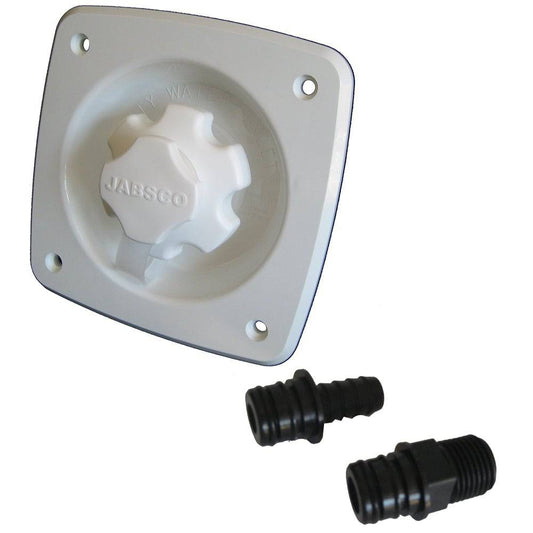 Jabsco Water Pressure Regulator - Flush Mount - White [44412-1045] - Twin Screws Marine Service