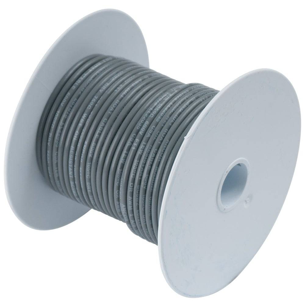 Ancor Grey 18 AWG Tinned Copper Wire - 35' [180403] - Twin Screws Marine Service