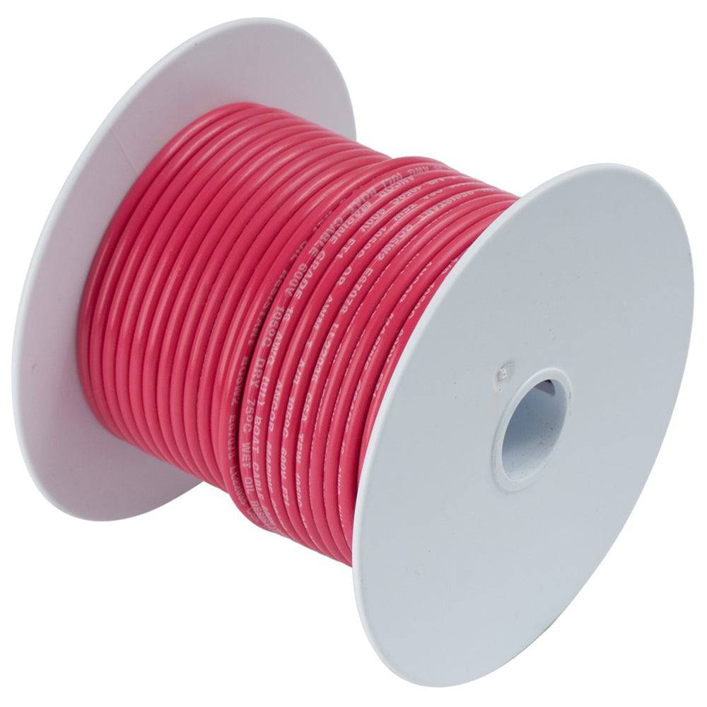 Ancor Red 18 AWG Tinned Copper Wire - 250' [100825] - Twin Screws Marine Service