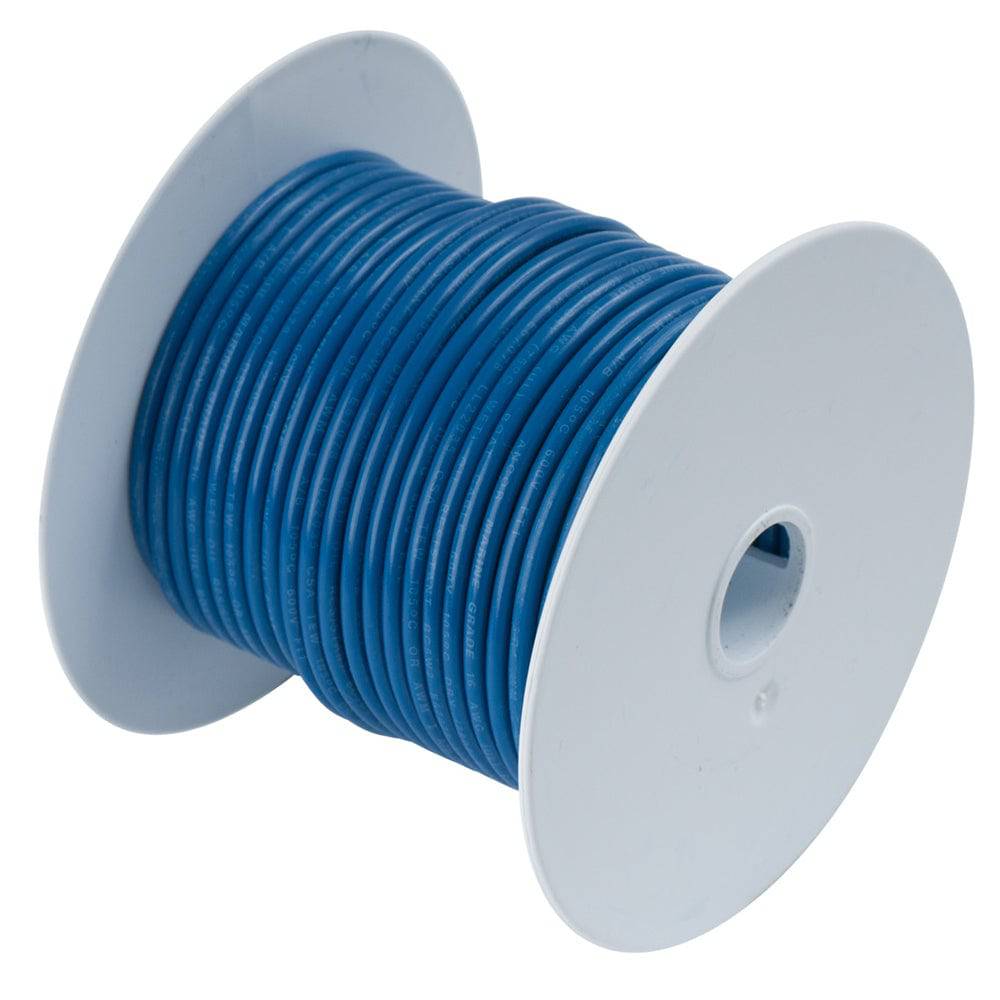 Ancor Dark Blue 16 AWG Tinned Copper Wire - 250' [102125] - Twin Screws Marine Service