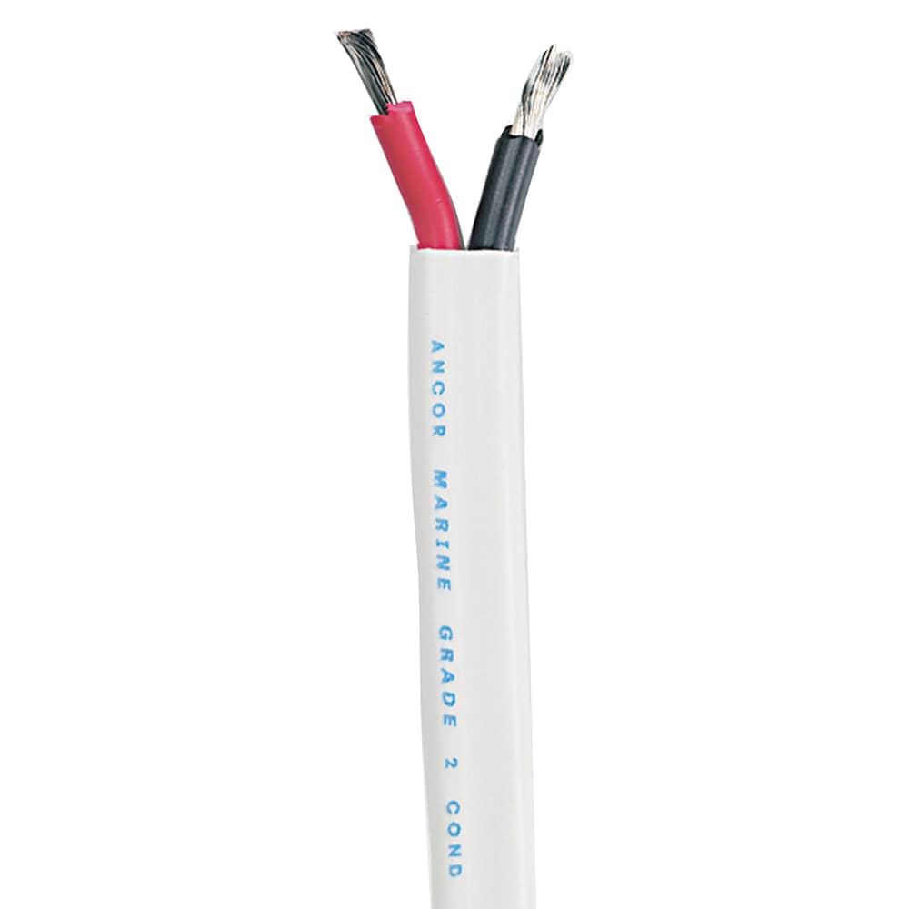 Ancor Standard Duplex Cable - Flat 10/2 AWG - 2 x 5mm Red/Black - 400' [121140] - Twin Screws Marine Service