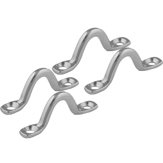 Taco Stamped Stainless Steel Eye Straps (4 Pack) [F16-1200-2] - Twin Screws Marine Service