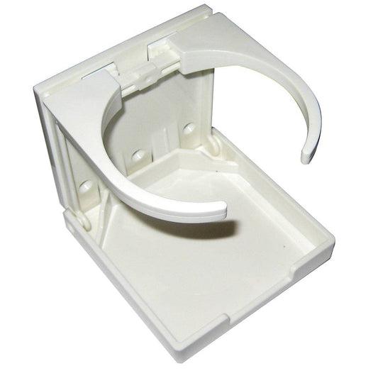 Whitecap Folding Drink Holder - White Nylon [S-5086P] - Twin Screws Marine Service