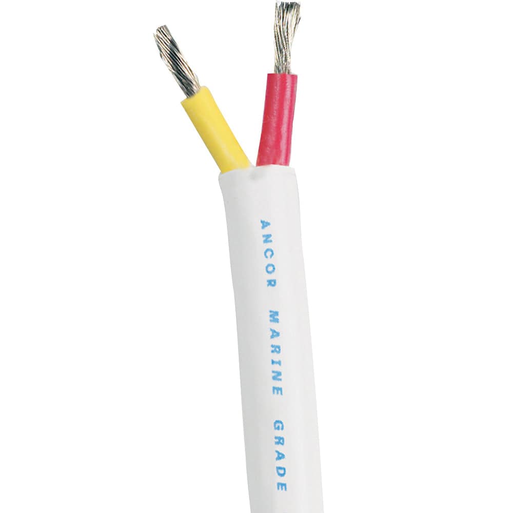 Ancor Safety Duplex Cable - 16/2 AWG - Red/Yellow - Round - 100' [126710] - Twin Screws Marine Service