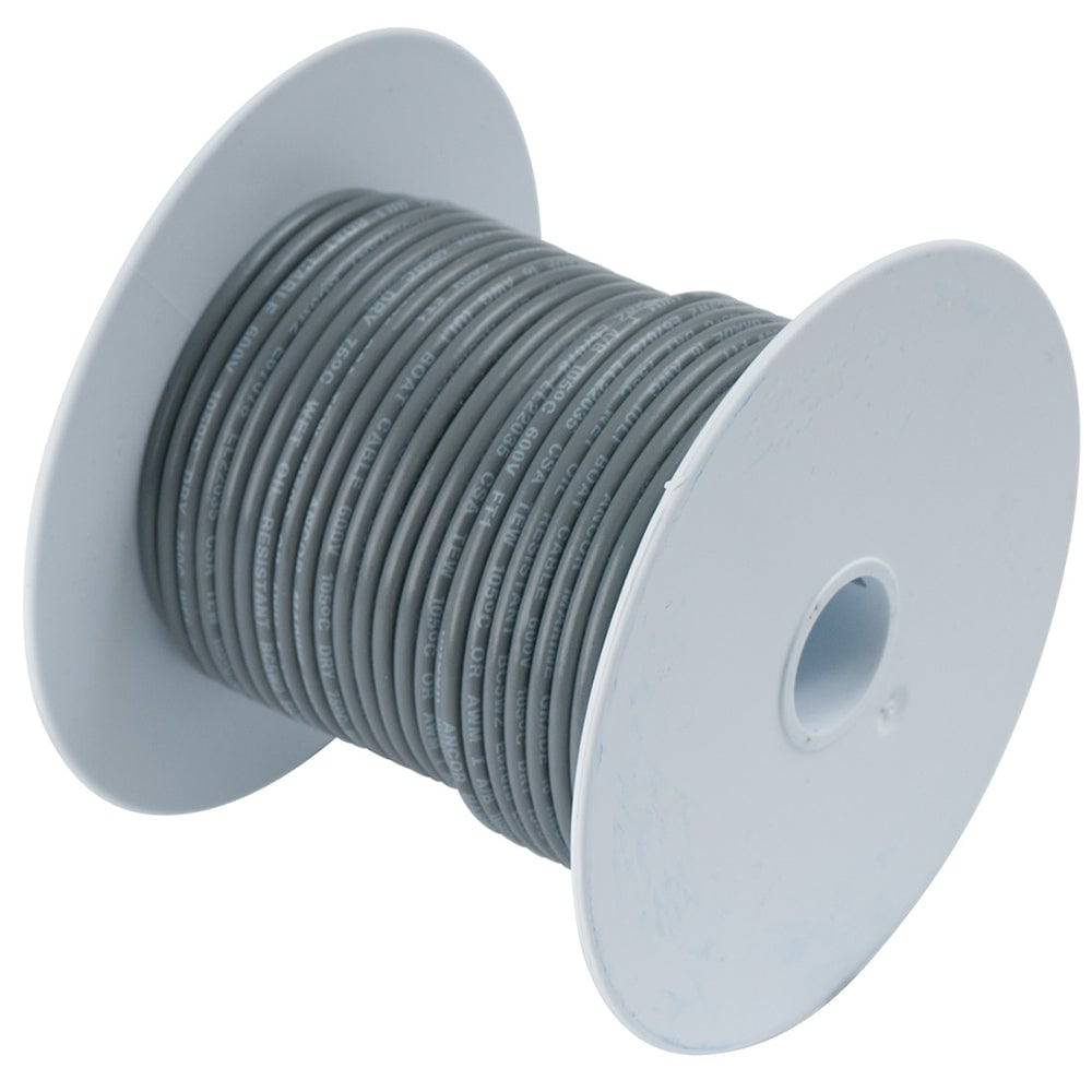 Ancor Grey 14 AWG Tinned Copper Wire - 100' [104410] - Twin Screws Marine Service