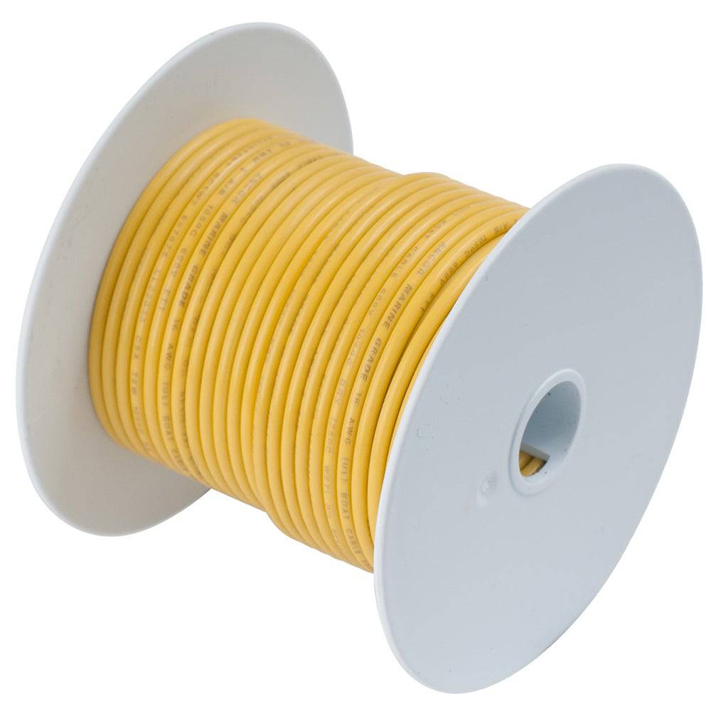 Ancor Yellow 14 AWG Tinned Copper Wire - 18' [185003] - Twin Screws Marine Service