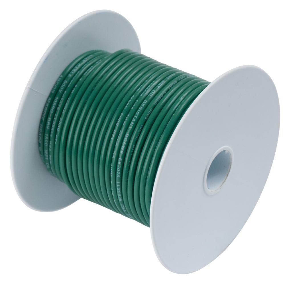 Ancor Green 12 AWG Tinned Copper Wire - 25' [106302] - Twin Screws Marine Service
