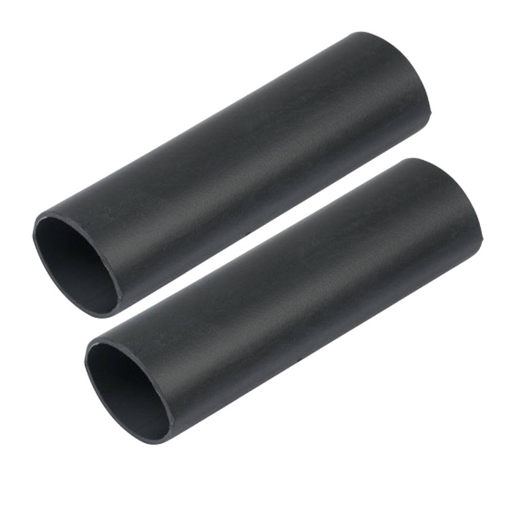 Ancor Heavy Wall Heat Shrink Tubing - 1" x 12" - 2-Pack - Black [327124] - Twin Screws Marine Service