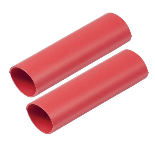 Ancor Heavy Wall Heat Shrink Tubing - 1" x 12" - 2-Pack - Red [327624] - Twin Screws Marine Service