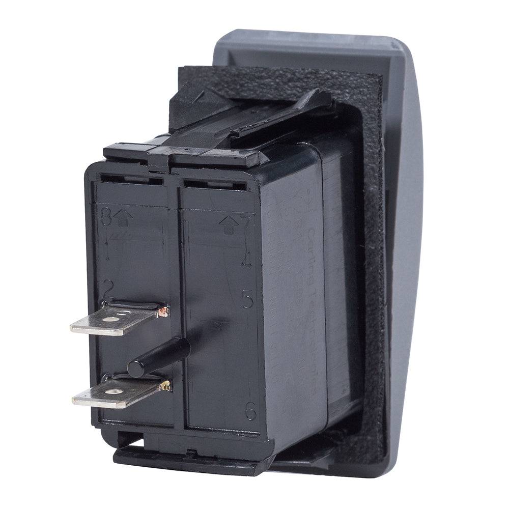 Blue Sea 7930 Contura II Switch SPST Black - OFF-(ON) [7930] - Twin Screws Marine Service