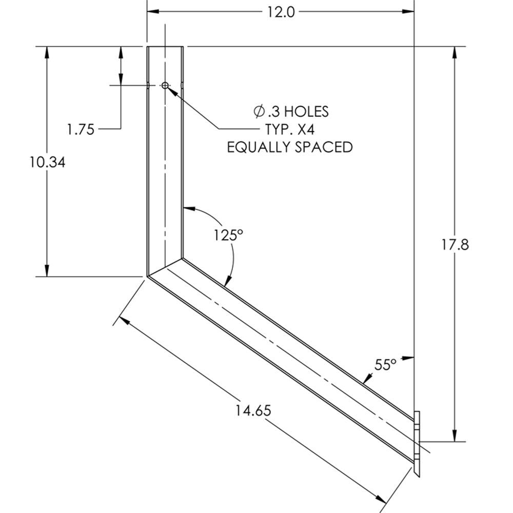 TACO Stainless Steel Table Column [F16-0005A] - Twin Screws Marine Service
