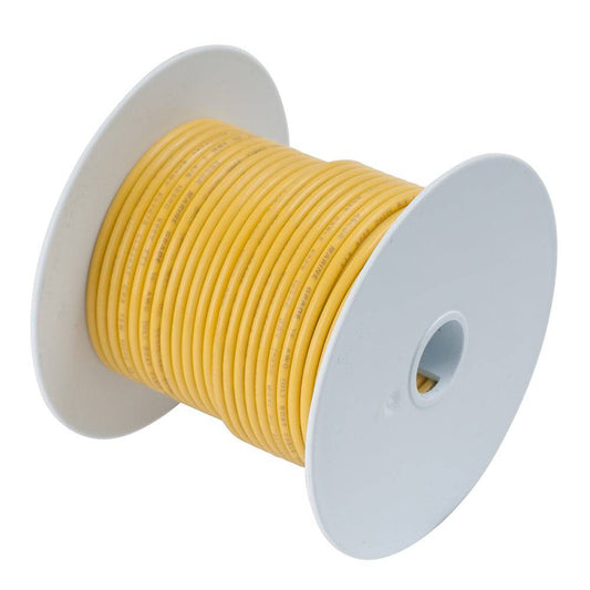 Ancor Yellow 6 AWG Tinned Copper Wire - 25' [112902] - Twin Screws Marine Service