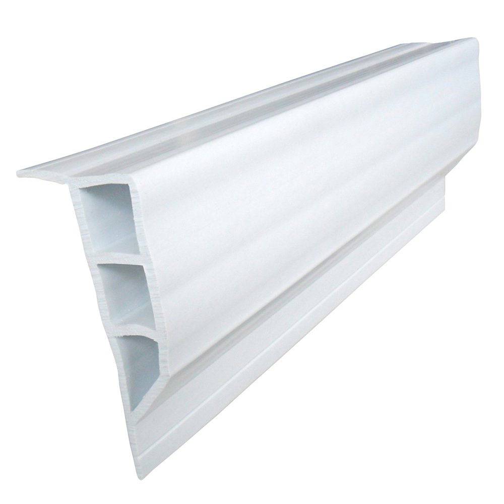 Dock Edge Standard PVC Full Face Profile - 16' Roll - White [1160-F] - Twin Screws Marine Service