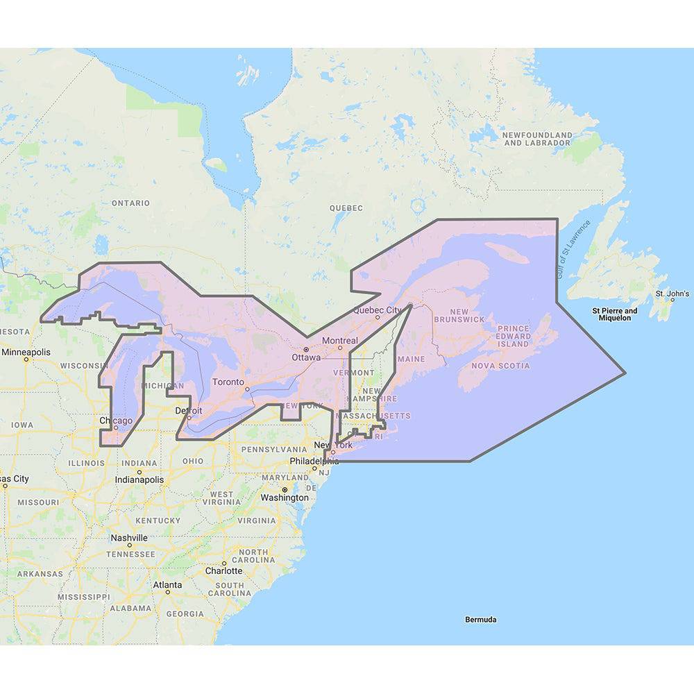 Furuno Great Lakes  Maritimes Vector Charts - 3D Data  Standard Resolution Satellite Photos - Unlock Code [MM3-VNA-026] - Twin Screws Marine Service