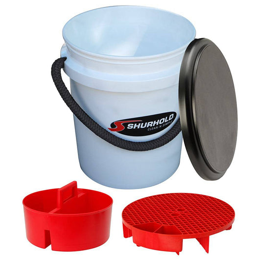 Shurhold One Bucket Kit - 5 Gallon - White [2461] - Twin Screws Marine Service