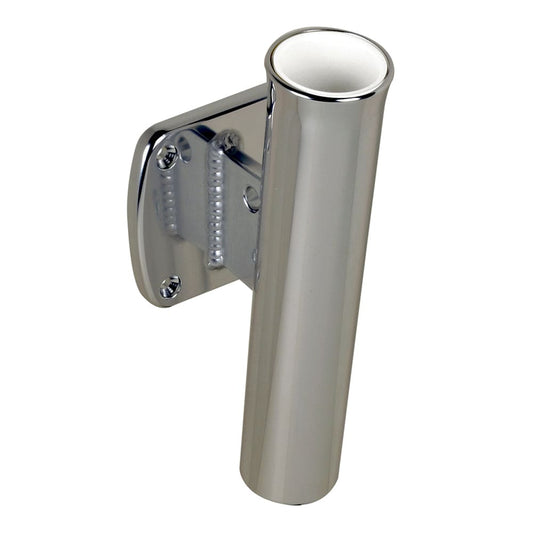 C.E. Smith Single Aluminum 5 Degree Transom Mount Rod Holder [53750] - Twin Screws Marine Service