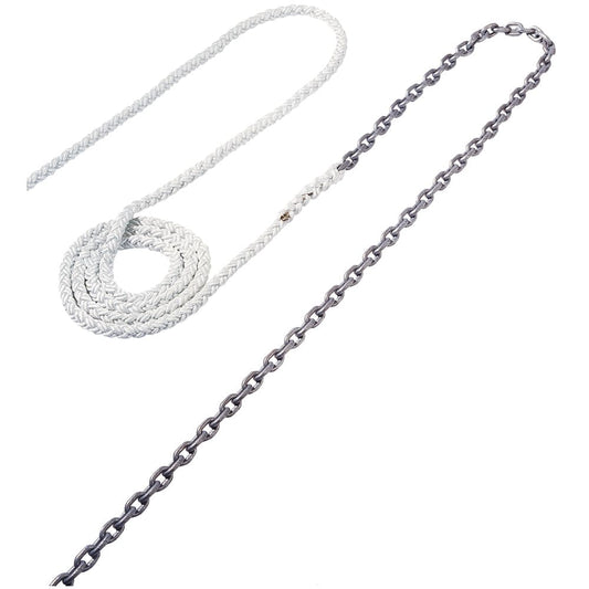 Maxwell Anchor Rode - 20'-5/16" Chain to 200'-5/8" Nylon Brait [RODE51] - Twin Screws Marine Service