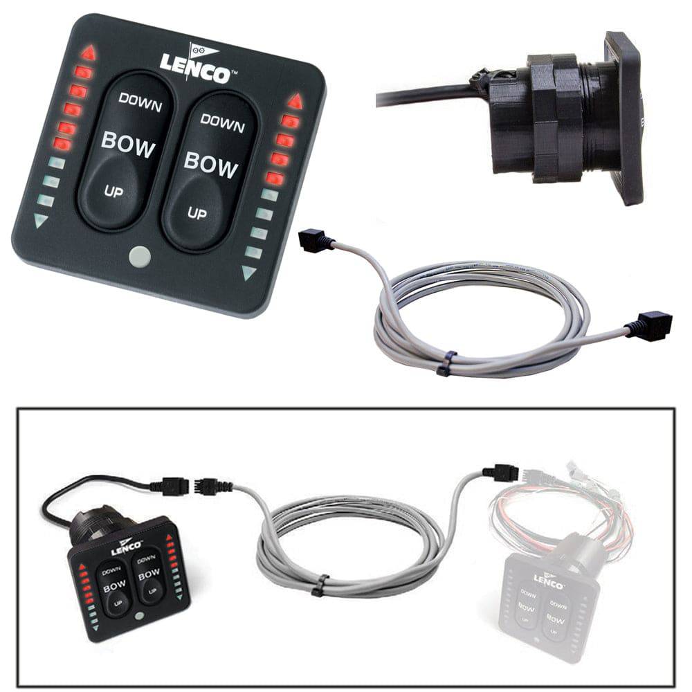 Lenco Flybridge Kit f/ LED Indicator Key Pad f/All-In-One Integrated Tactile Switch - 20' [11841-002] - Twin Screws Marine Service