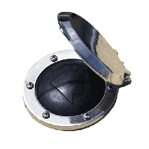 Maxwell Foot Switch  Cover - Stainless Steel [P100735] - Twin Screws Marine Service