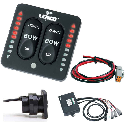 Lenco LED Indicator Two-Piece Tactile Switch Kit w/Pigtail f/Single Actuator Systems [15270-001] - Twin Screws Marine Service