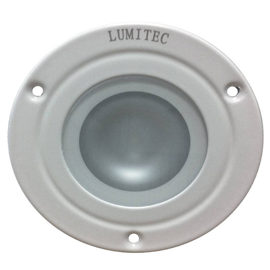 Lumitec Shadow - Flush Mount Down Light - White Finish - Spectrum RGBW [114127] - Twin Screws Marine Service