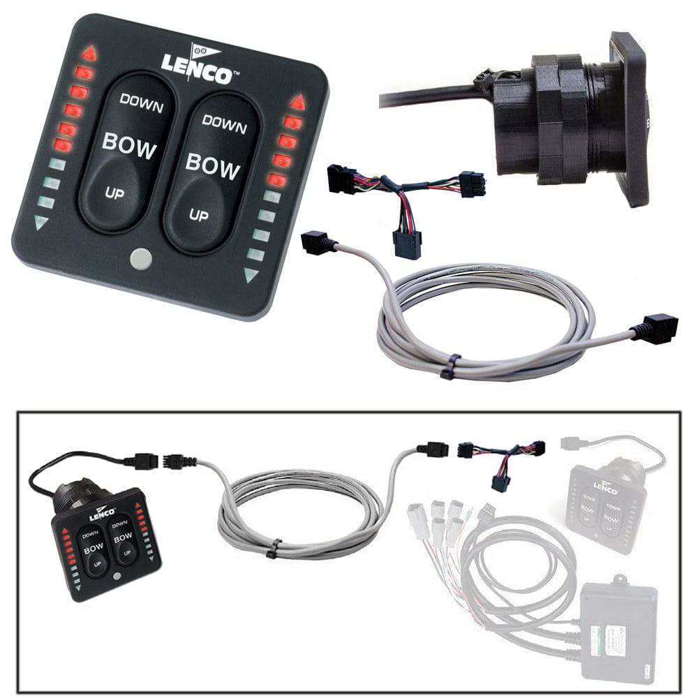 Lenco Flybridge Kit f/LED Indicator Key Pad f/Two-Piece Tactile Switch - 30' [11941-003] - Twin Screws Marine Service