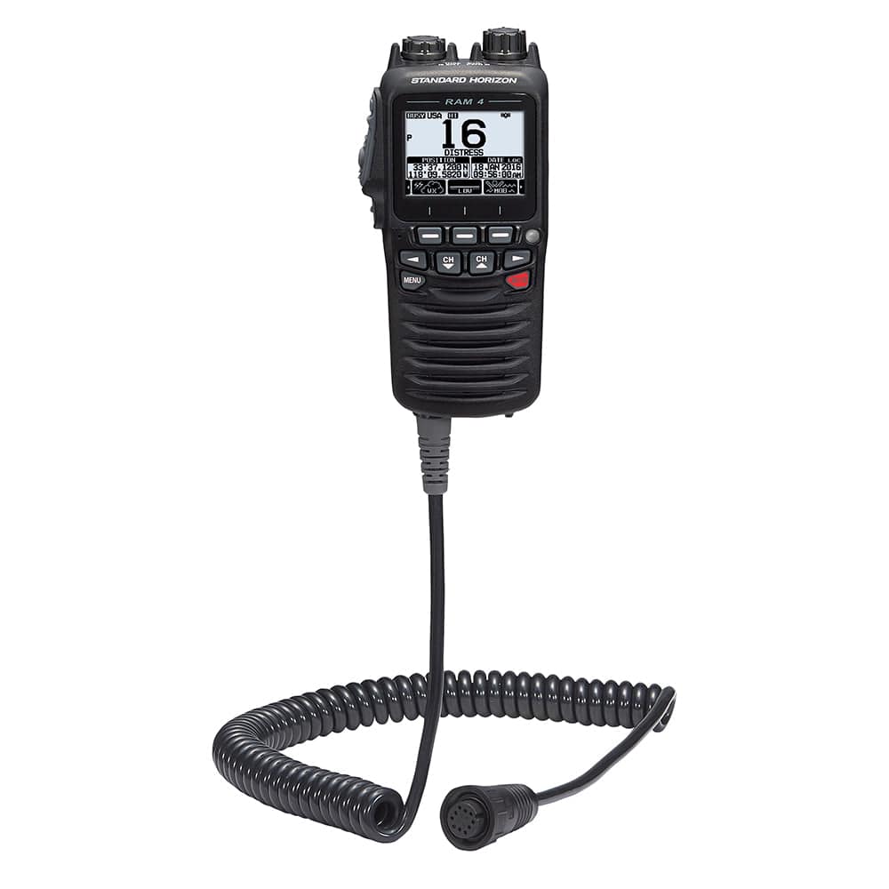 Standard Horizon Wired Remote Access Microphone RAM4 [SSM-70H] - Twin Screws Marine Service