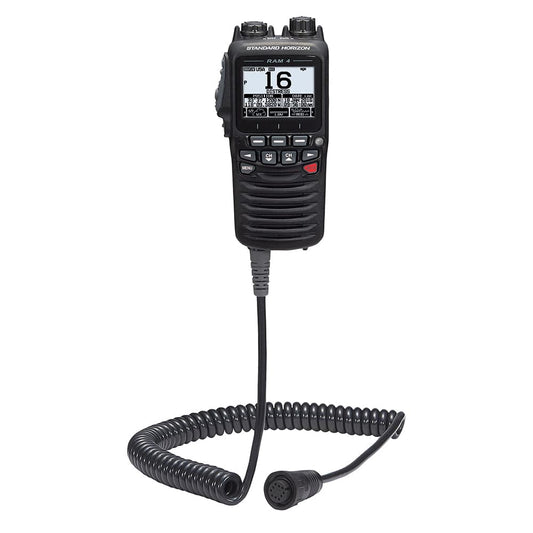Standard Horizon Wired Remote Access Microphone RAM4 [SSM-70H] - Twin Screws Marine Service