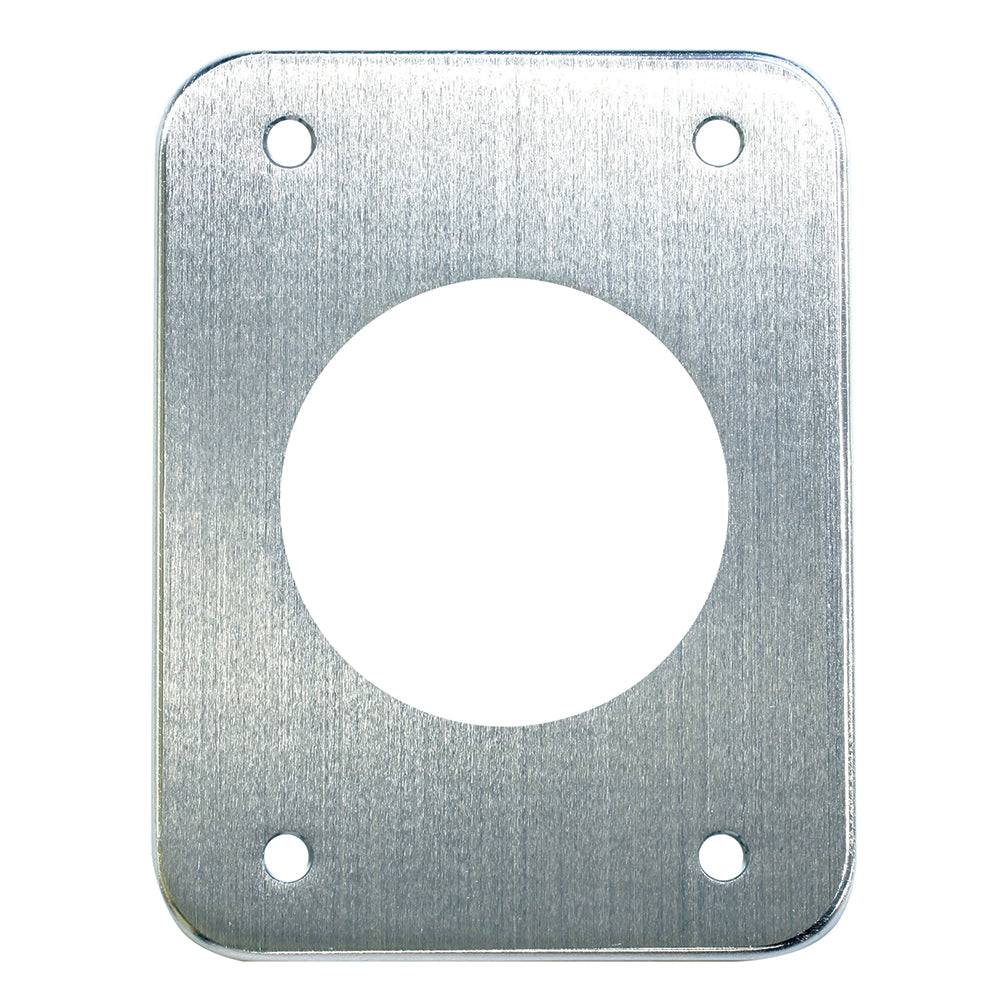 Tigress T-Top Aluminum Backing Plates - 5" x 6-1/2" x 1/4" - Pair [88932] - Twin Screws Marine Service