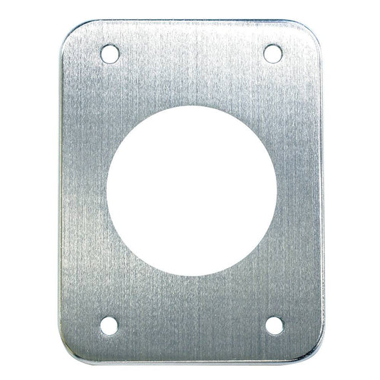 Tigress T-Top Aluminum Backing Plates - 5" x 6-1/2" x 1/4" - Pair [88932] - Twin Screws Marine Service