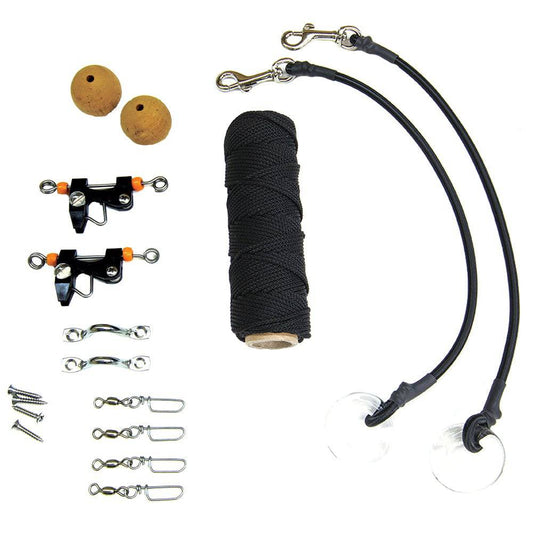 Tigress Deluxe Rigging Kit - Black Nylon [88601] - Twin Screws Marine Service