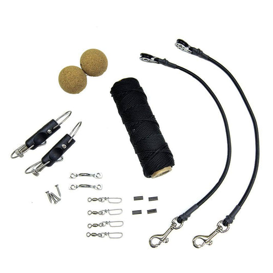 Tigress Elite Rigging Kit - Black Nylon [88603] - Twin Screws Marine Service