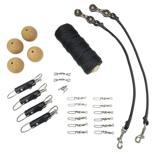 Tigress Ultimate Rigging Kit - Black Nylon [88605] - Twin Screws Marine Service